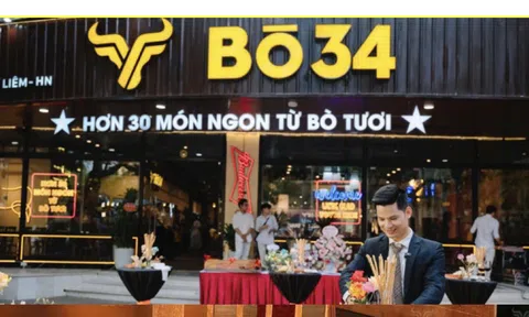 Thương hiệu Bò 34 - Dấu ấn đặc biệt món ngon từ Bò tươi